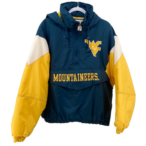 LOGO 7 Other - Vintage WVU Mountaineers Hooded Stadium Jacket